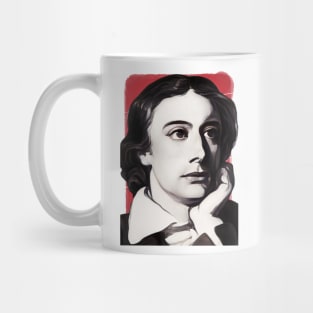 English Poet John Keats illustration Mug